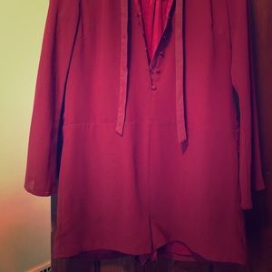 Chiffon romper, sz M